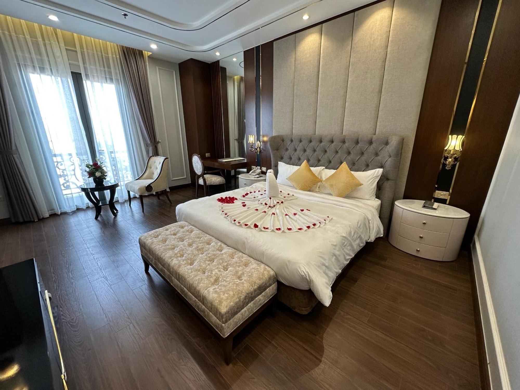 Kinh Bac Palace Hotel Bắc Ninh Exterior foto