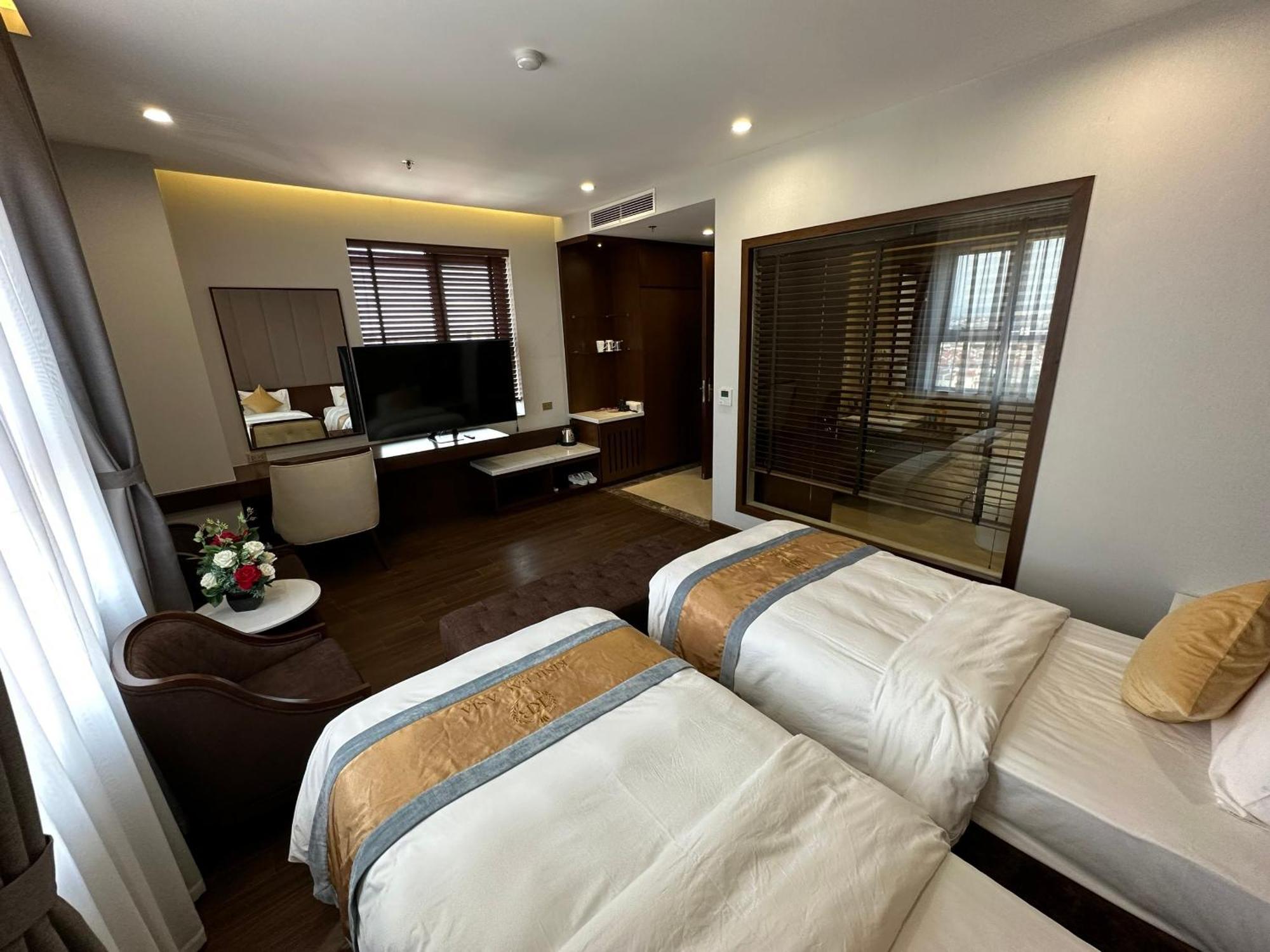 Kinh Bac Palace Hotel Bắc Ninh Exterior foto